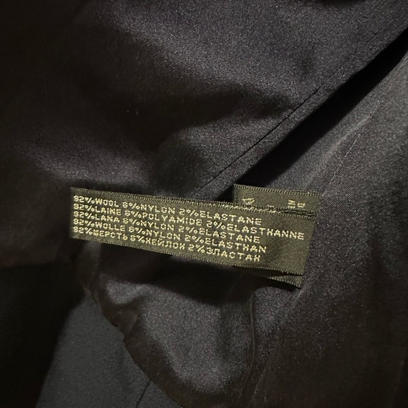 Ralph Lauren Elegant Navy Peplum Wool Jacket with stretch - Picture 3 of 3